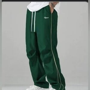 Russell Athletic Green Wind Pants X-Large